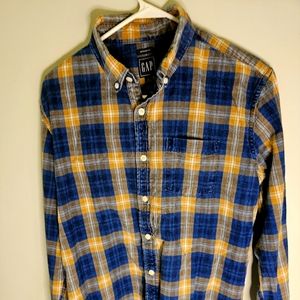 The Gap flannel mens large 100% cotton
